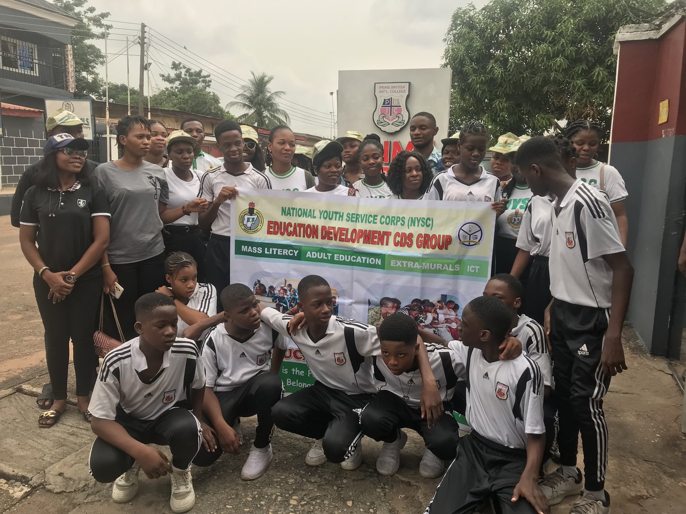NYSC Corps Members Educational Mentorship & Community Outreach Visit
